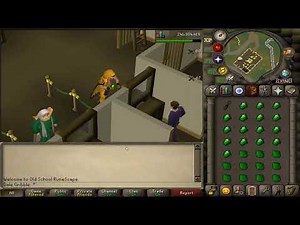 [osrs] cutting an inventory of gems (emeralds)