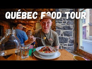 Ultimate Quebec City Food Tour 🇨🇦 - Must Try Dishes & Snacks!