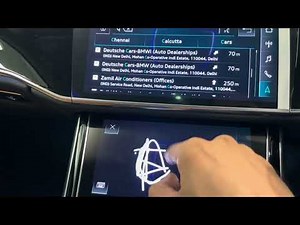 How to store Home address in Audi MMI screen Navigation