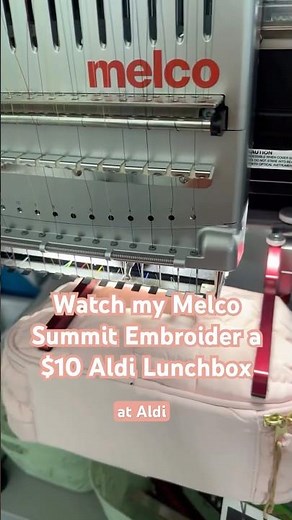 The Melco Summit + DesignShop = a dream machine embroidery setup for a small business #sewcreative