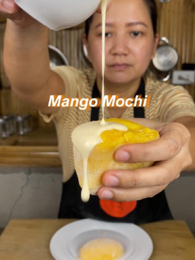 Mango Mochi Recipe | Easy Mango Mochi with Kremdensada