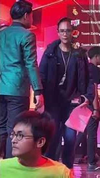 It's commercial break, it turns out this is what happens in the studio.