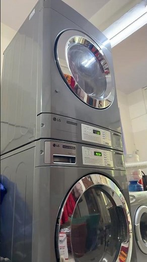 LG commercial washing machine and dryer laundry 🧺 start your own laundry business.!