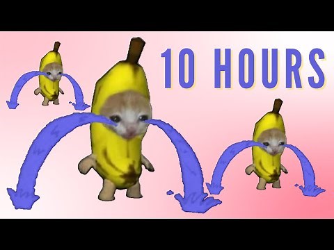 Banana Cat Crying 10 Hours