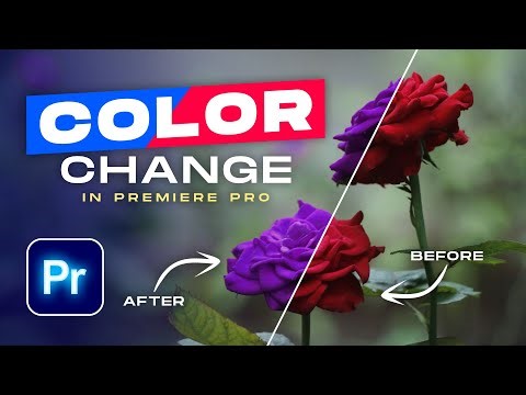 Premiere Pro Tutorial: Change Object Colors Easily