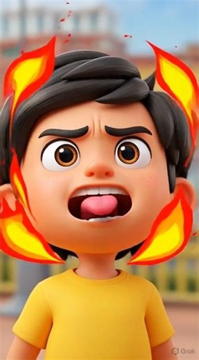 Indian Kid vs Pani Puri Wala 😂 | Funny Cartoon #shorts