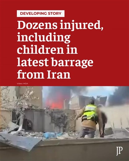 Sirens sound across Israel as Iran launches new missile barrage Two missile impacts in central Israel and Jerusalem left dozens injured, including three in critical condition. Some 30 Magen David Adom ambulances were dispatched to the Jerusalem area. A 10-year-old child was reportedly severely injured, according to journalist Amit Segal. | The Jerusalem Post