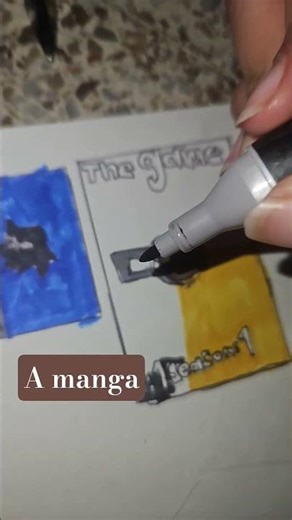 drawing my first ever manga #procreate #art #nosequeponerxd