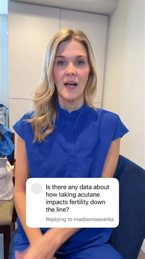Natalie Crawford MD, Fertility on Instagram: "Accutane does NOT cause infertility, but you absolutely should not get pregnant on it. Accutane (isotretinoin) is a derivitive of vitamin A but is highly teratogenic, meaning it can cause severe birth defects if taken during pregnancy. That’s why pregnancy is strictly contraindicated while on it and for at least one month after stopping. Patients even have to sign a pledge saying they will not get pregnant on it. Initial concerns were that accutance 