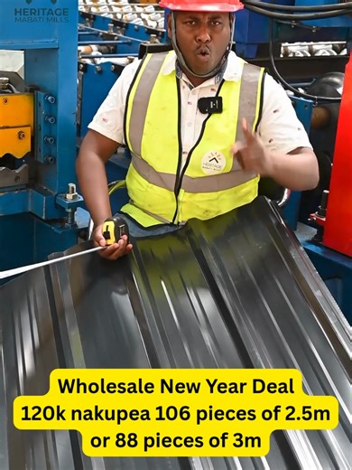 Wholesale Mabati for New Year Projects