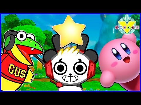 VTubers Combo Panda Vs. Gus TREE BOSS Let's Play Kirby Star Allies