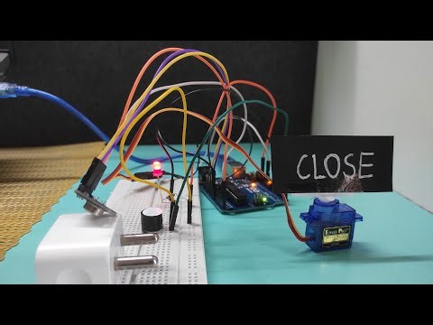 Covi Gate - Face mask and temperature detection system using Arduino