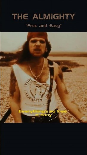 The Almighty - "Free N Easy" #rock #rocklegends #music #britishrock #hardrock #rock90s