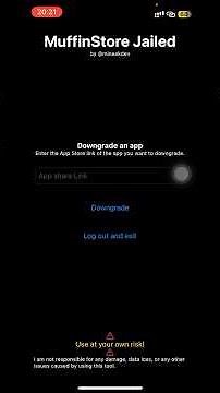 Downgrade Apple iOS apps without Jailbreaking using MuffinStore Jail