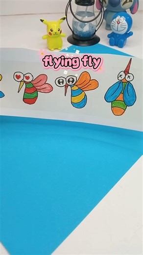 ✨🤩 fly #shorts #trendingshorts #viralshorts #diy #papercraft #craft #magic #funny #viral #fly