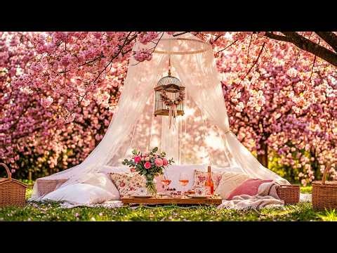 Spring Ambience, Beautiful Relaxing Music 🌸 Peaceful Spring Music For Stress & Anxiety Relief, Relax