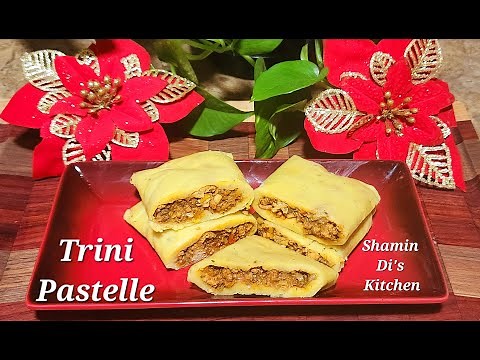 How to make Trini Pastelle step by step | Pastel | Tamales