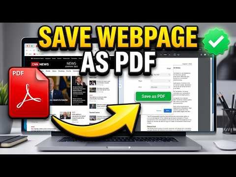 How to Save Any Webpage as PDF