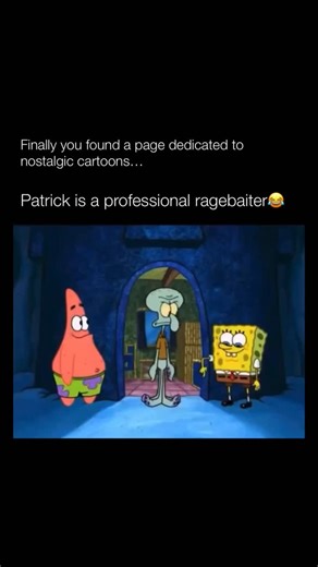 Explaining Cartoons on Instagram: "“Home Sweet Pineapple” is the Season 1 episode where SpongeBob’s beloved pineapple is suddenly destroyed by a swarm of ravenous nematodes, reducing his home to rubble. The same disaster wipes out Patrick’s rock and causes Squidward’s moai house to sink into the ground, which Squidward briefly celebrates as peace and quiet at last. With nowhere else to go, SpongeBob and Patrick turn to the last standing “home” in the area—Squidward’s. What follows is a perfect e