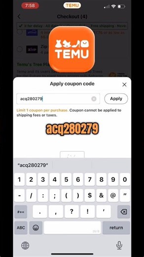 Temu promo code 2026 - Temu France #temu #promocodes