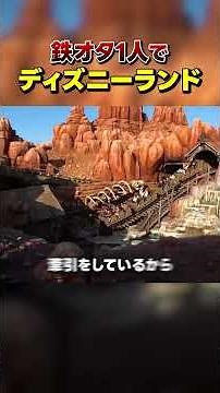 [Solo Male] What happened when a railway enthusiast went to Disneyland...