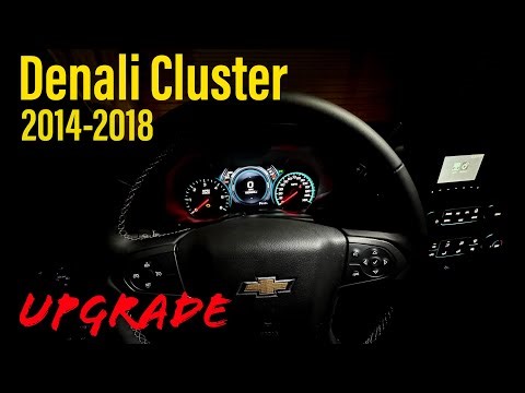 Denali instrument Cluster Upgrade for Silverado/Sierra (2014-2020)