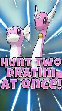 How To Shiny Hunt 2 Dratini Spawns AT ONCE In Pokemon Legends Z-A! #shorts