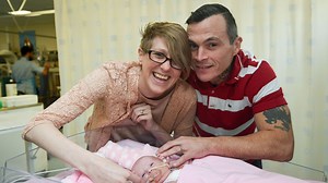 Scans show baby's rare heart condition
