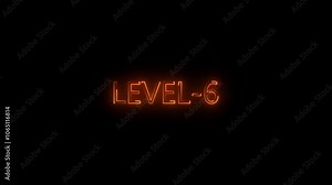 Infographic elements template, Business concept Timeline 6 steps, workflow layout, icons, diagram, report, web design. Black background Stock Video