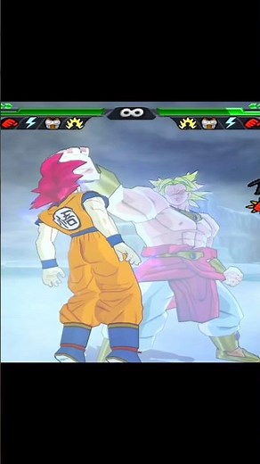 💥 Broly Z vs Goku SSJ God Red 😱 Epic DBZ BT3 Short Battle!