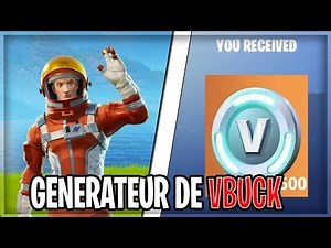 j'ai trouver des GÉNÉRATEUR DE VBUCK* sur Fortnite