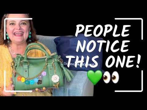 Why This Dooney & Burke Bag Turned Heads | Lucca Leather | Satchel w/ Pocket Full Review + What Fits