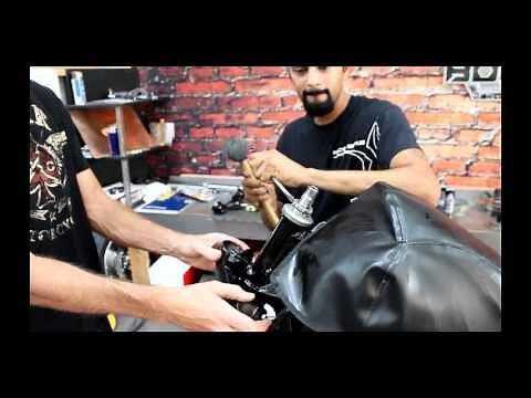 Yamaha Bolt 5 degree Triple Tree Install