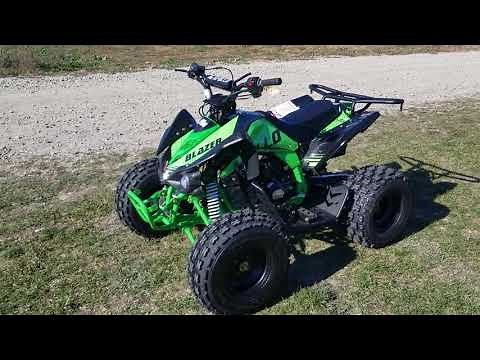 Blazer 9 Quad 125cc Apollo Atv Walkaround And Talk About Sold Exclusively AT SaferWholesale.com
