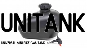 Check out the brand new product from GoPowerSports, the Unitank, universal minibike gas tank. Capable of fitting many minibikes, the Unitank is stylish and holds just under a gallon of fuel. Pick your hands on one today. https://bit.ly/UniTankGPS | Go Power Sports