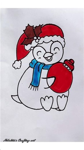 How Snowman ⛄ drawing tutorial for beginners / Easy Snowman ⛄ drawing tutorial for beginners #draw