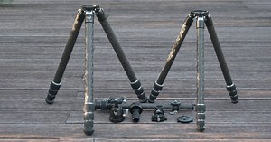 The Gnu is a Versatile Modular Carbon Fiber Tripod with an Unusual Design