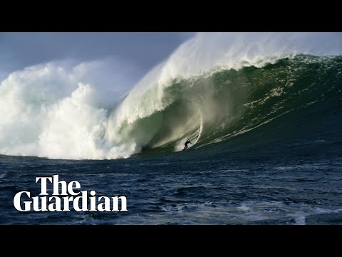 Surfer Conor Maguire catches 'Ireland's biggest wave'