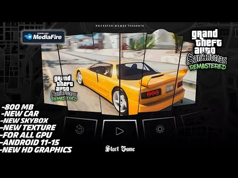 GTA SA Definitive Edition Android Modpack! 🔥 2026