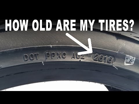 How old are my tires? // How to check tire age