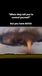 When people tell us to just sit still and calm down, they do not understand how much energy is inside our minds. Trying to keep the ADHD chaos quiet is almost impossible. Once we get excited, the energy spins out of control like a giant storm of fun. 🌪️🔥 How do you handle having too much hyperactive energy? Follow @get_inflow for more 💗 ------------------------------------------ ADHD brain? We've got you. Take the first step with the free ADHD Traits Quiz — link in bio 💙 --------------------