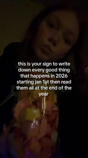 this is your sign to remember how good your year was instead of focusing on the negative things!!