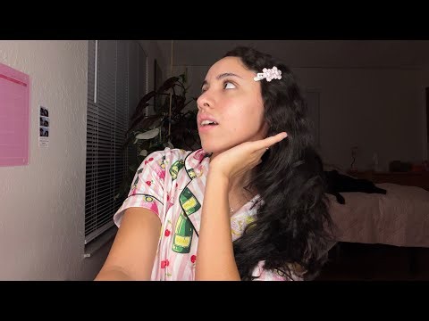 GRWM for bed (nighttime skincare routine) live 😴💤