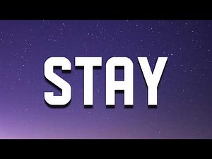 The Kid LAROI - Stay (Lyrics) ft. Justin Bieber (Tiktok Trend)