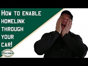 Using Homelink With A Garage Door Opener