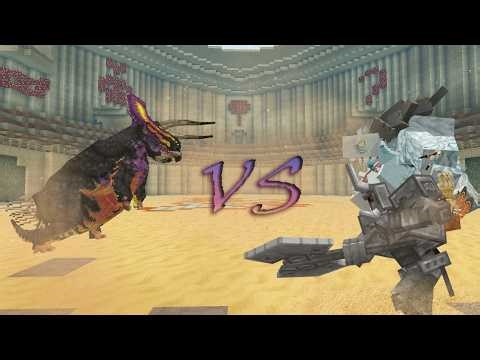 Eotriceratops VS Mowzie mob boss trio