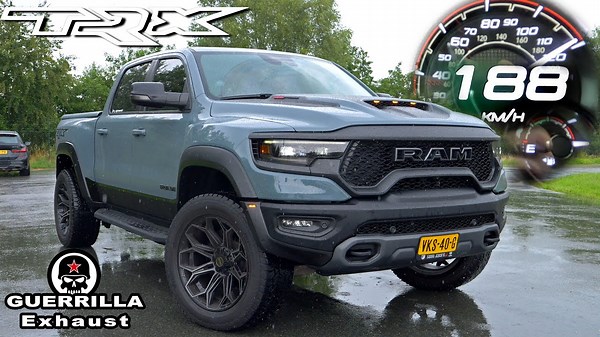 RAM TRX with Bypass Valves – Extreme Sound and Top Speed on Autobahn