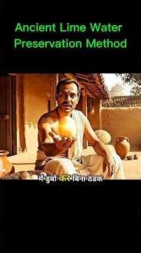 Ancient Lime Water Preserved Eggs for Months #shorts