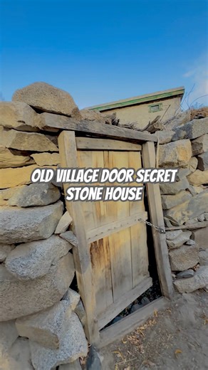 Exploring an Old Wooden Door of a Stone House | Hidden Village Lifestyle #historicalhomes #hidden
