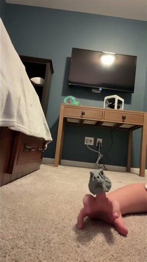 Dino skully tries big guy dance